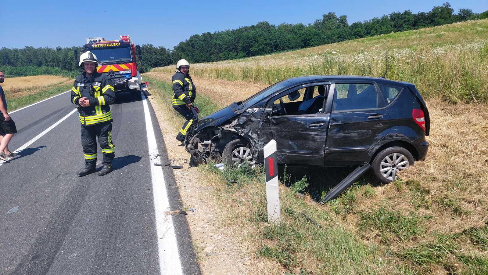 Nova teška nesreća u Podravini: U bolnicu prevezena vozačica s djetetom