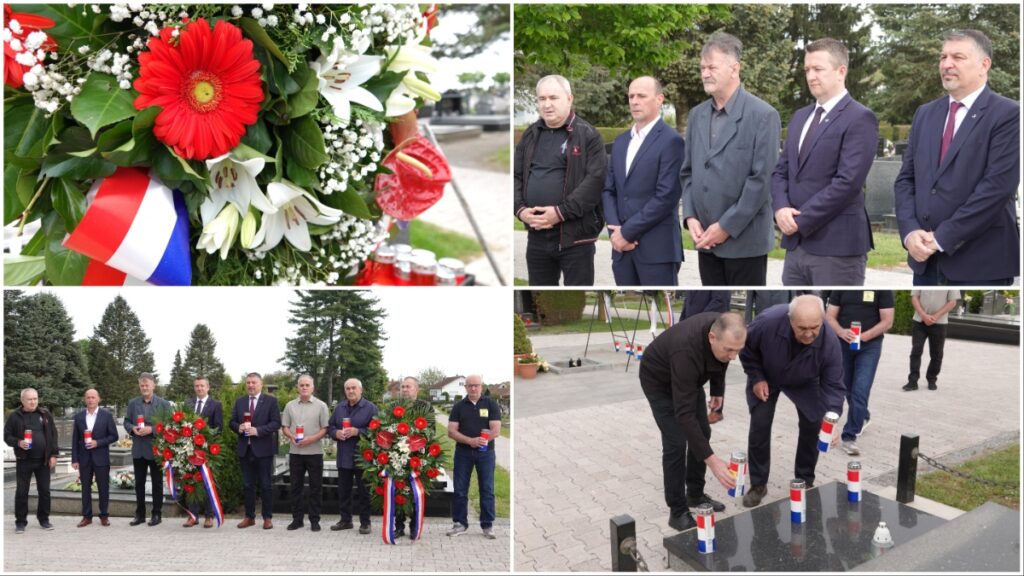 Na gradskom groblju u Đurđevcu položeni vijenci povodom Dana grada