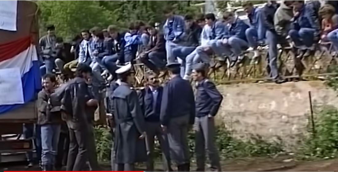 07. svibnja 1991. Polog – Hrvati iz Hercegovine goloruki zaustavili kolonu tenkova JNA (VIDEO)