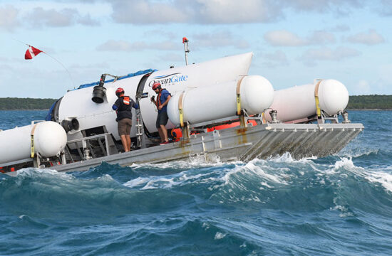 Traje velika potraga za turističkom podmornicom nestalom na ruti do Titanica