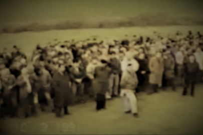 VIDEO: Postrojavanje prvog nenaoruženog odreda u Bogdanovcima