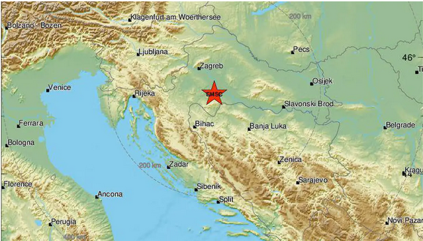 Potres jačine 5.2 po Richteru pogodio Sjevernu Makedoniju