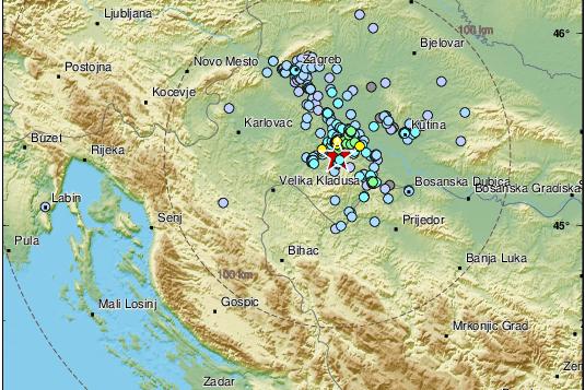 OPET NEMA MIRA! Jak potres pogodio Banovinu, a potom je tlo još jednom zadrhtalo! ‘Boga mi, grunulo je dva puta i jako zatreslo!’