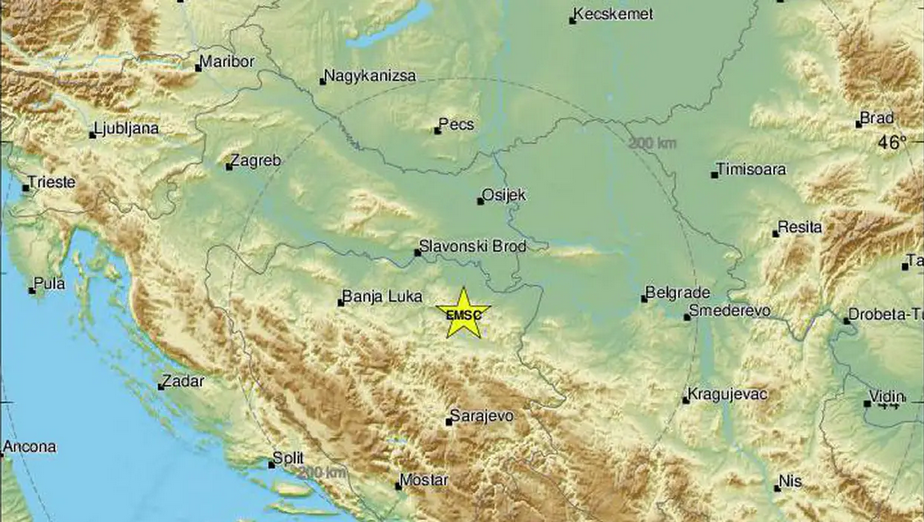 Snažan potres pogodio BiH, epicentar kod Tuzle. Osjetio se i u Hrvatskoj: 'Sve se treslo'