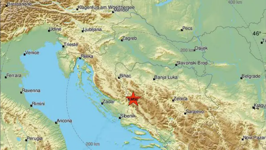 Potres u Dalmaciji: 'Snažno je zatreslo, srećom nije dugo...'