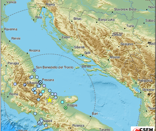 SNAŽAN POTRES POGODIO ITALIJU! S lica mjesta javio se Hrvat: ‘Bilo je snažno’