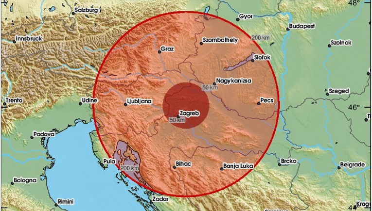 Potres kod Koprivnice, osjetio se u Zagrebu, Varaždinu