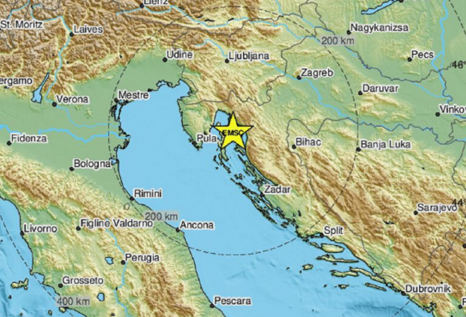 ‘OVO JE BILO GADNO, DOBRO JE TRESLO 5-6 SEKUNDI!’ Hrvatska se opet zatresla, epicentar na Jadranu, tlo drhtalo sve do Zagreba