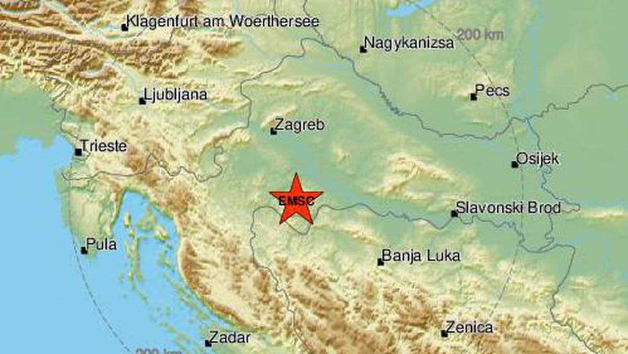Novi potres od 4,6 Richtera kod Siska: 'Čulo se kao eksplozija'