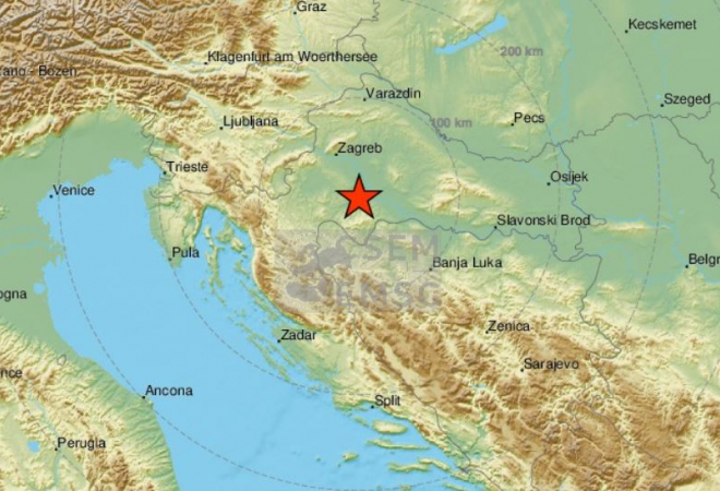 ZVUK KOJI LEDI KRV U ŽILAMA: Ovo je snimka potresa koji je noćas pogodio Petrinju