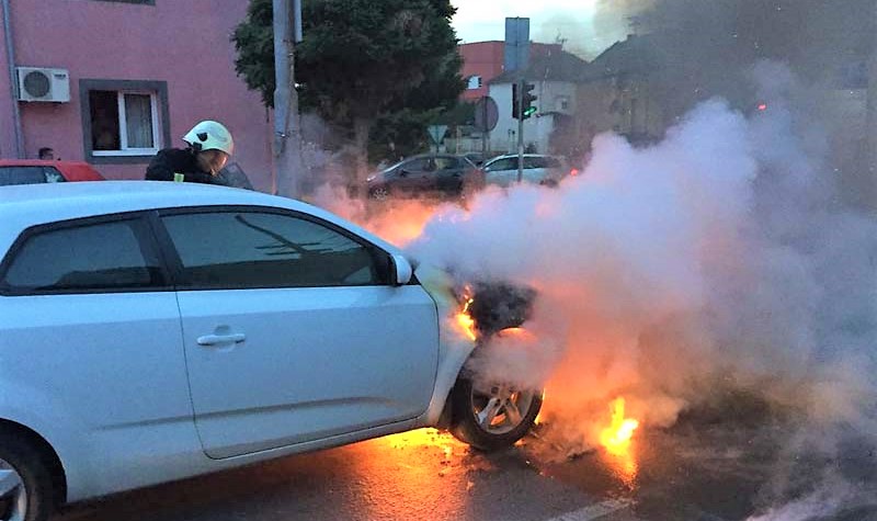 Josip u 3 ujutro zapalio auto djevojci jer mu se nije javljala na mobitel