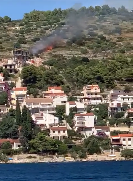 Albanski radnici s dozvolom za rad u RH uhićeni zbog sumnje u vezi s požarom na Čiovu
