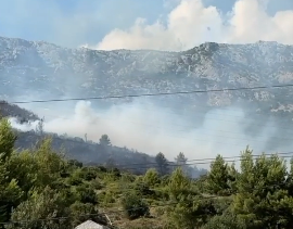 Požar kod Kaštel Sućurca pod nadzorom: Vatru izazvao nemar prilikom spaljivanja korova