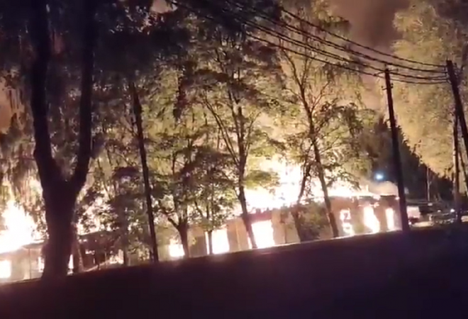 (VIDEO) GORJELA VOJNA BAZA U BLIZINI MOSKVE! Nove neugodnosti za ruski stroj: Oglasilo se Ministarstvo za izvanredne situacije, smiruju uznemireni narod