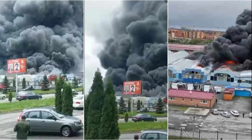 VIDEO: POŽARI U RUSIJI Gore tržnica i željeznička postaja, ima i ozlijeđenih