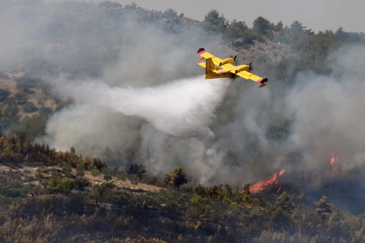 Kod Skradina spaljeno više od tisuću hektara: Cijeli dan pokušavamo, nikako da ga stavimo pod nadzor