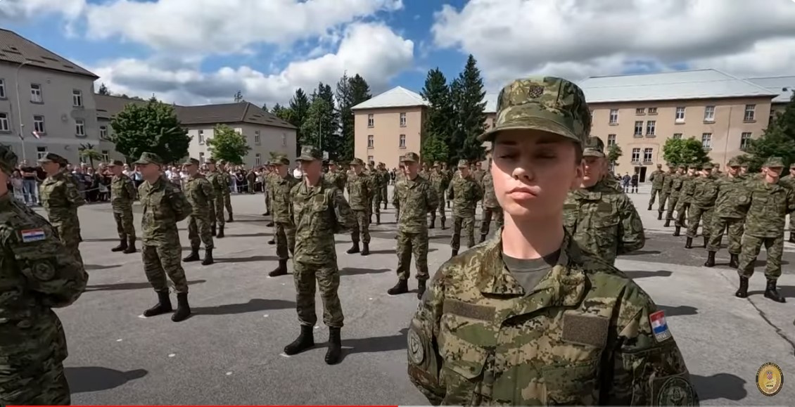 Na vjernost Domovini ponosno prisegnulo 102 ročnica i ročnika Hrvatske vojske