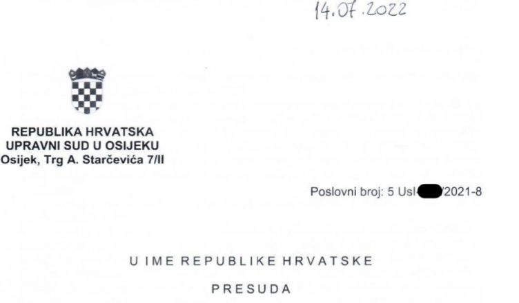 Još jedna pobjeda u borbi za priznavanje prava hrvatskim braniteljima