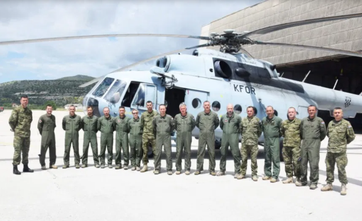 Pripadnici helikopterske eskadrile vratili se iz operacije KFOR-a na Kosovu