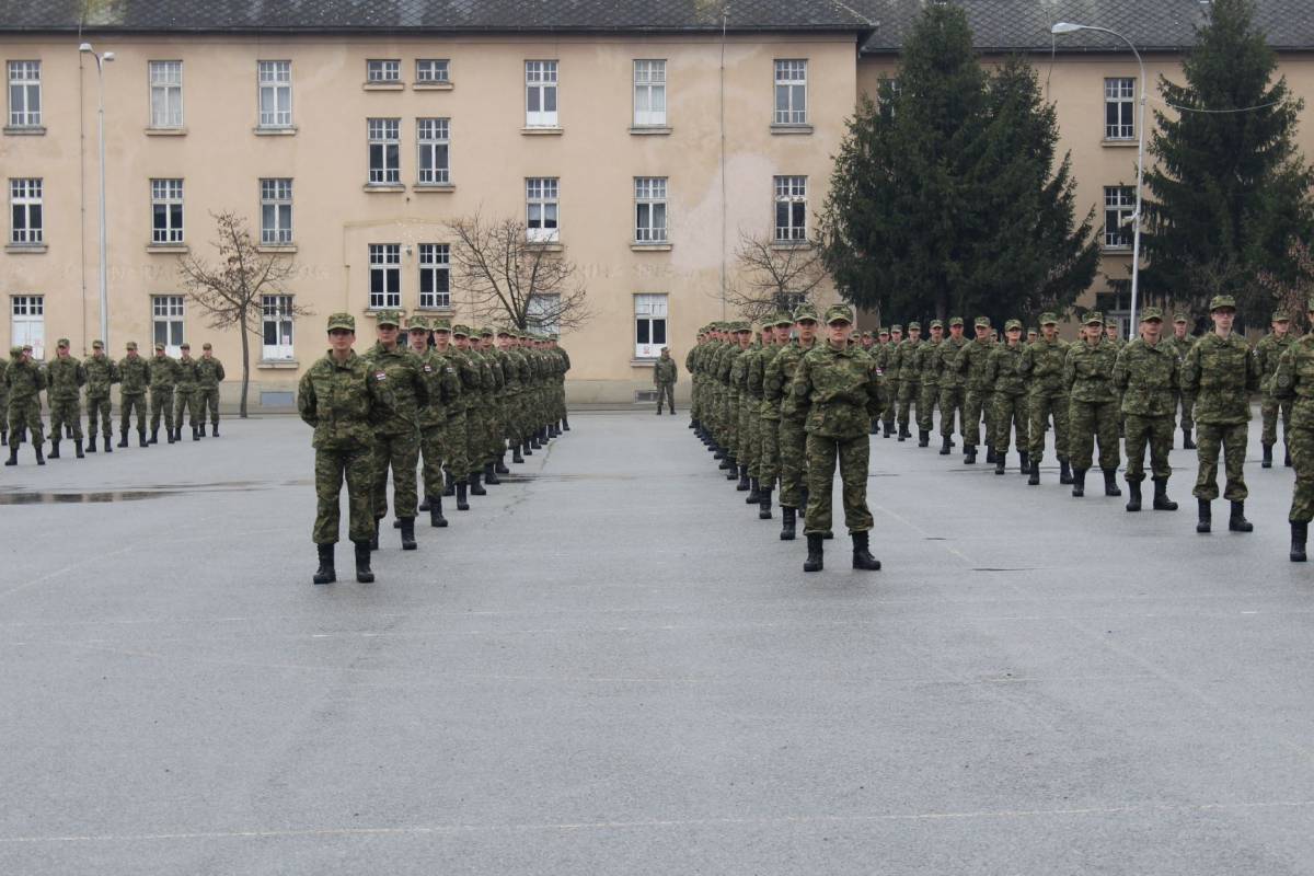 Svečana prisega 29. naraštaja ročnih vojnika u Požegi