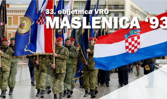 Program obilježavanja 33. obljetnice VRO Maslenica ¨93.