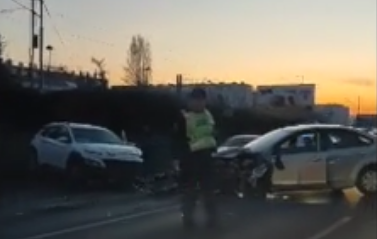 VIDEO Krkljanac u Zagrebu: Na Branimirovoj sudar dva auta