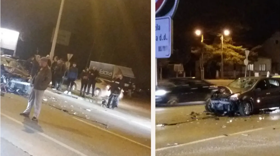 Sudar dva automobila i mopeda u Zagrebu: Jedan ozlijeđeni