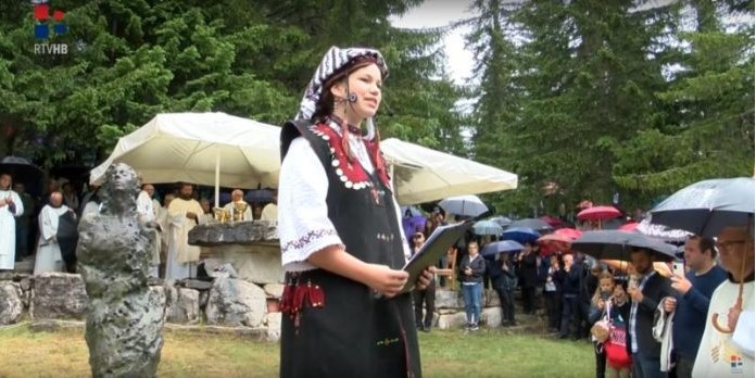 Tisuće Hrvata u BiH proslavilo mučeništvo Dive Grabovčeve u Rami