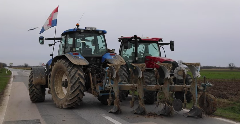 Prosvjed nezadovoljnih svinjogojaca širi se izvan Slavonije