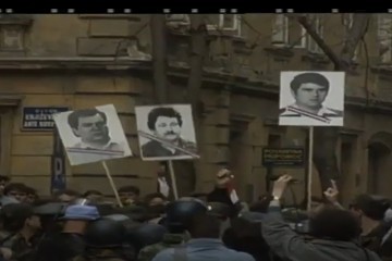 08. travnja 1991.g., održan je prosvjed pred vojnim sudom JNA u Zagrebu.