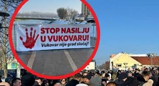 Vukovarci prosvjedovali protiv nasilja: ‘Nisu istukli samo djecu, nego i grad. Tražimo maksimalne kazne zatvora’