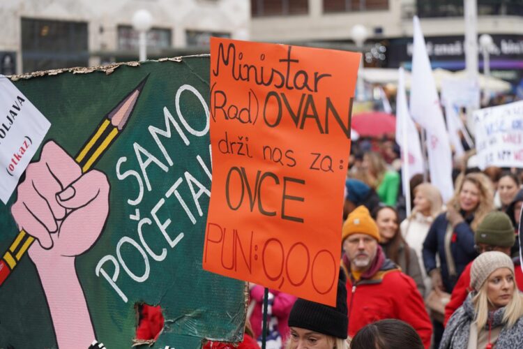 Ministarstvo: Nema razloga za prosvjed jer su plaće učitelja porasle više od 60 posto