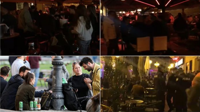 Mladi u provodu i ovog vikenda! Centar grada je krcat, pleše se i pjeva kao u ‘dobra stara vremena’