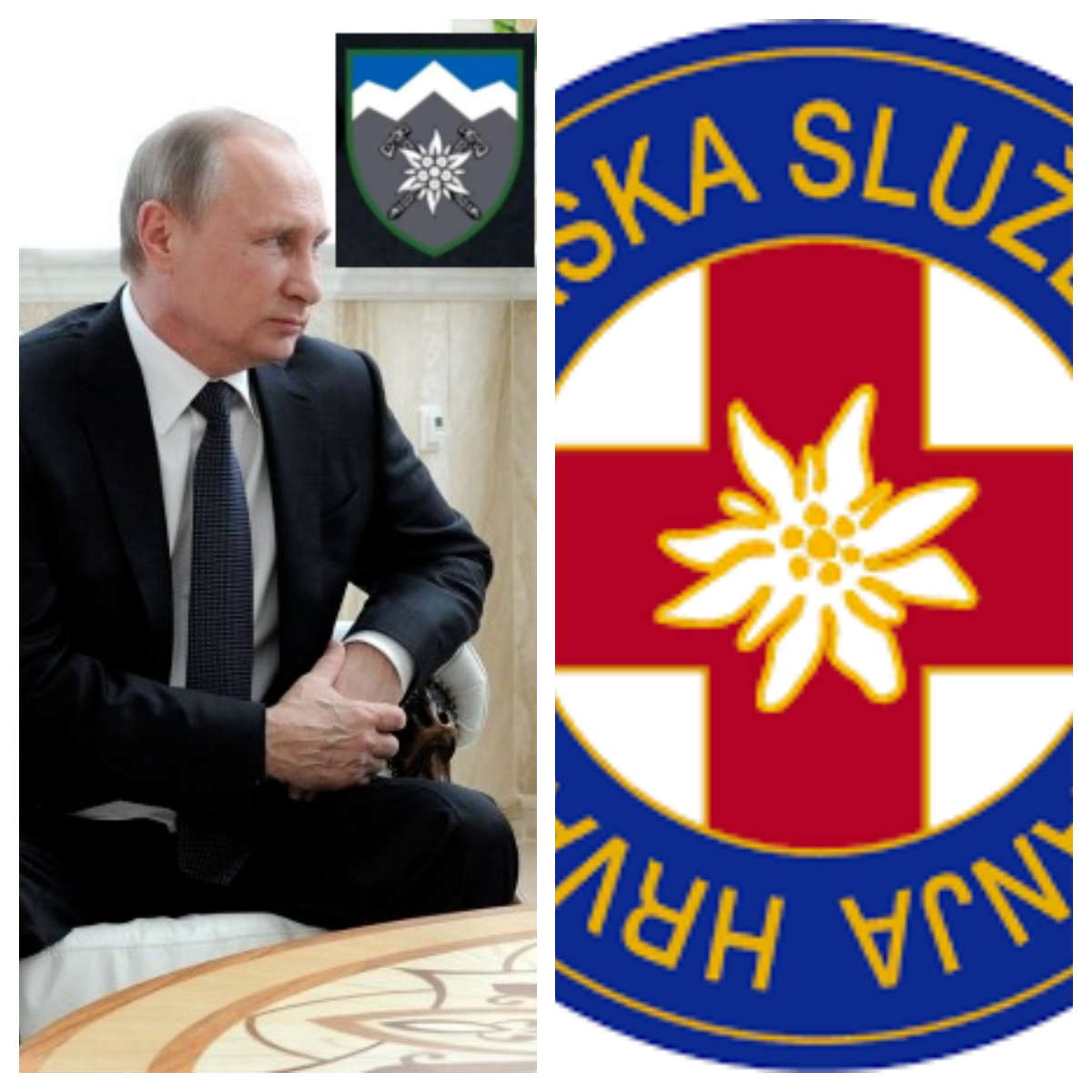 Putin: 'Vidite ovaj simbol? Ukrajinci imaju nacističku postrojbu'. BBC ga poklopio: 'Pa ima ga i hrvatski HGSS'