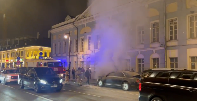 Izgorjela Putinova limuzina blizu sjedišta FSB-a: Kvar ili diverzija?