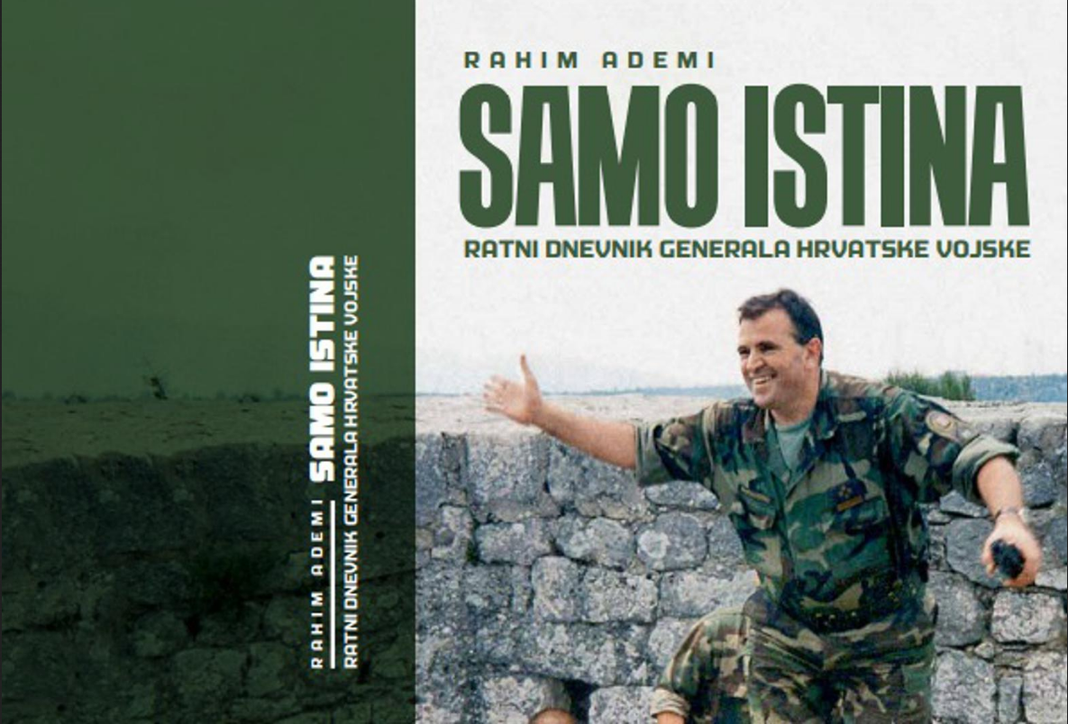 GENERAL ŽELJKO SAČIĆ POHVALIO KNJIGU "SAMO ISTINA" GENERALA RAHIMA ADEMIJA