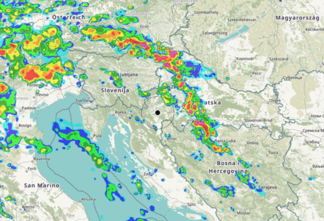Pazite kakvo nevrijeme ide prema Hrvatskoj: ‘Moguće su superćelije, budite na oprezu’