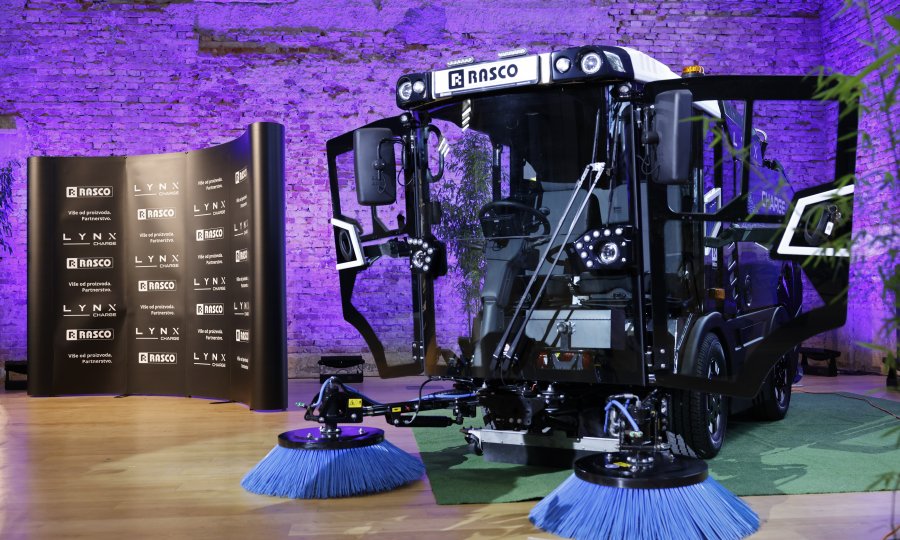 RASCO Predstavljena prva hrvatska električna čistilica: 'Ima gotovo sve sustave kao električni automobil, na projektu smo radili tri godine'