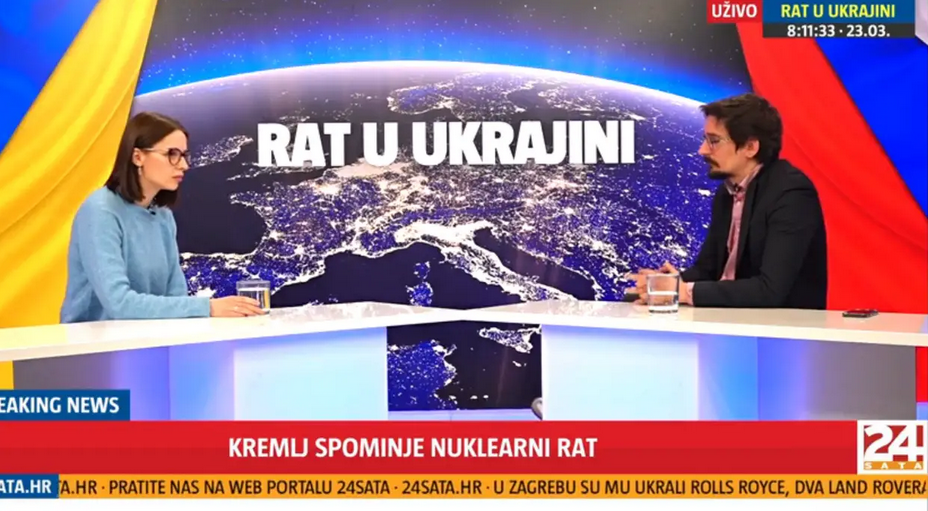 Ukrajinka u studiju 24sata: Ovo je humanitarna katastrofa, na ulicama gradova leže tijela...