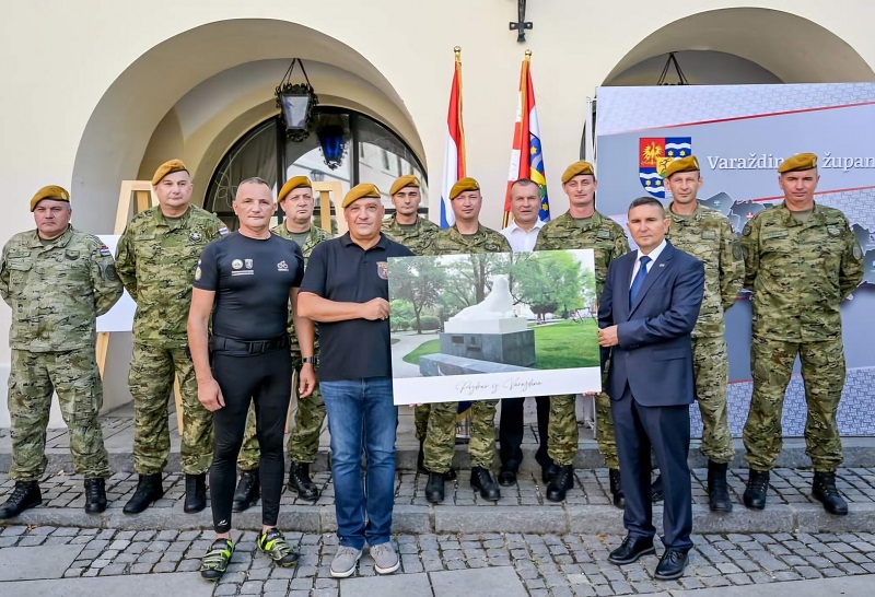 Predstavljena razglednica 7. gardijske brigade "PUMA"