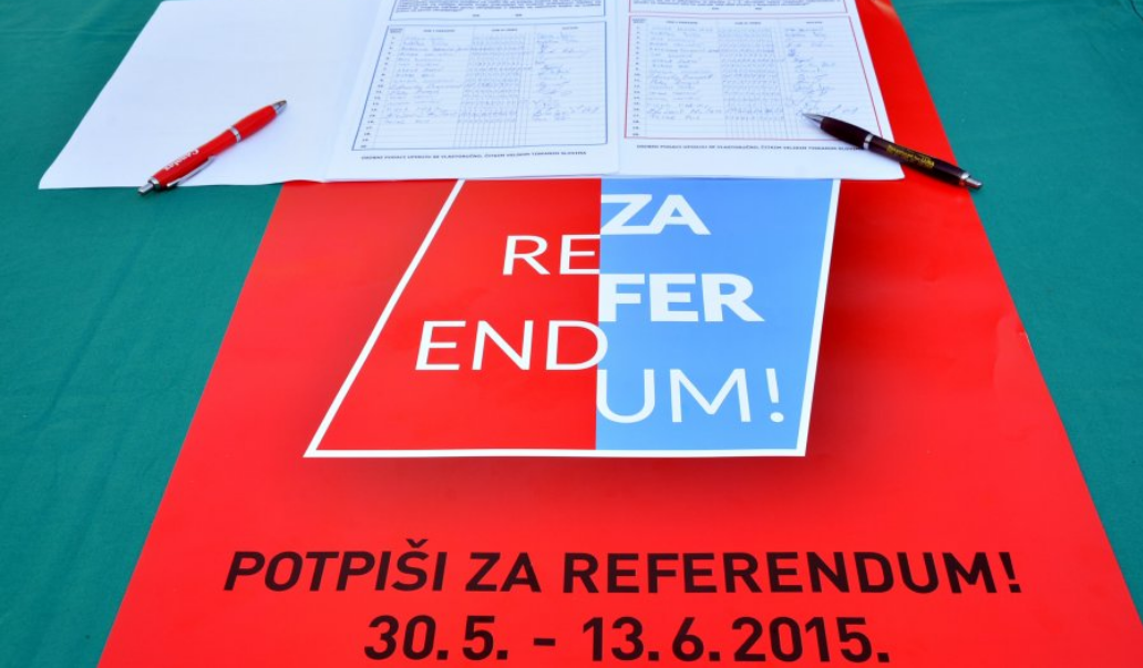 Novi Zakon o referendumu: Novost je da se produžuje rok za prikupljanje potpisa na 30 dana