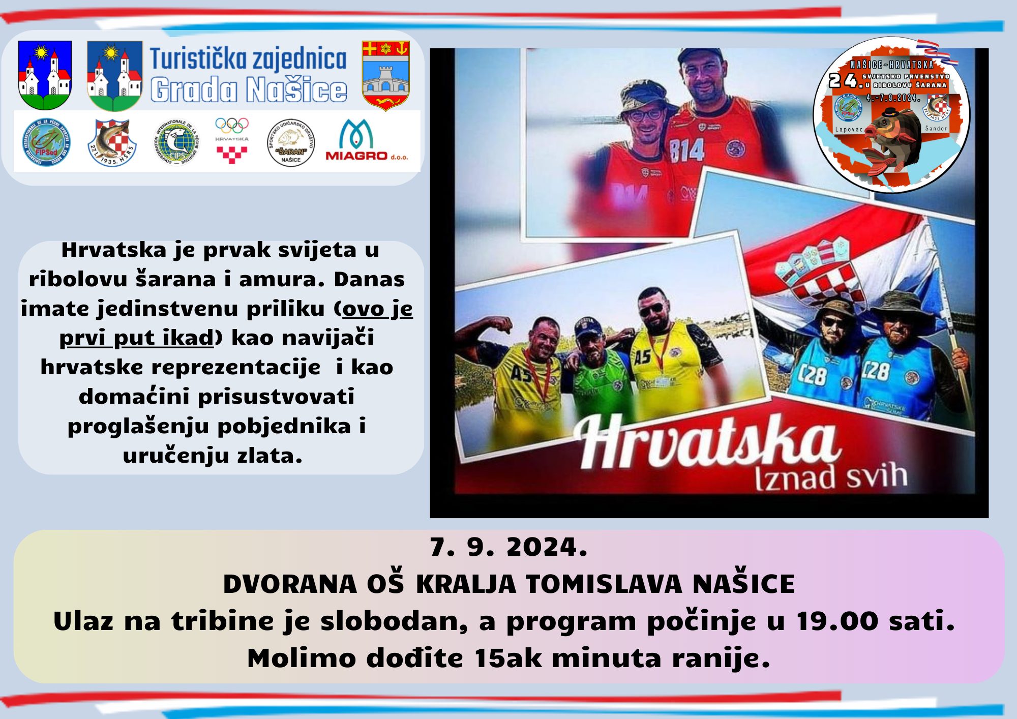 Dominacija na jezerima Lapovac i Šandor: Hrvatska zlatna na Svjetskom prvenstvu