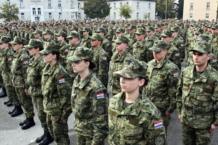 Liječnički pregled za vojsku prošlo 90 posto mladića, prvi ročnici u tri vojne ulaze 9. ožujka