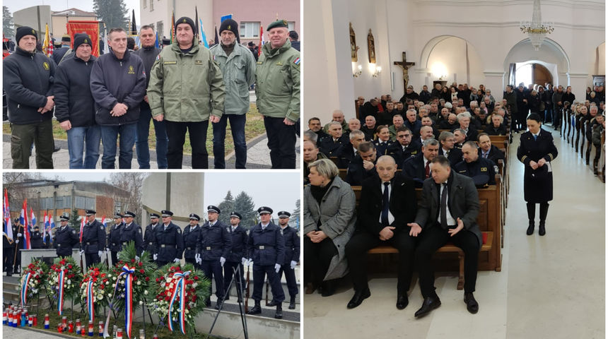 FOTO Pripadnici varaždinskih 'Roda' u Pakracu obilježili 32. godišnjicu početka Domovinskog rata