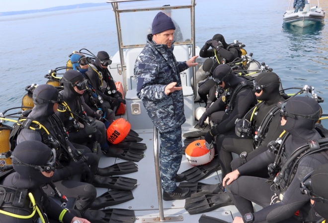 Dvanaest veličanstvenih: Pogledajte do koliko metara rone hrvatski vojnici