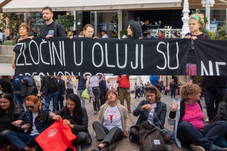 Izgledaju li vam poznato? Tko su aktivistice koje su prosvjedovale uoči godišnjice Oluje