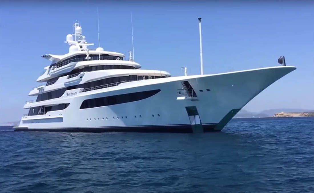 Dnevnik Nove TV ima snimke: Ruska jahta pod sankcijama isplovila iz trogirskog brodogradilišta