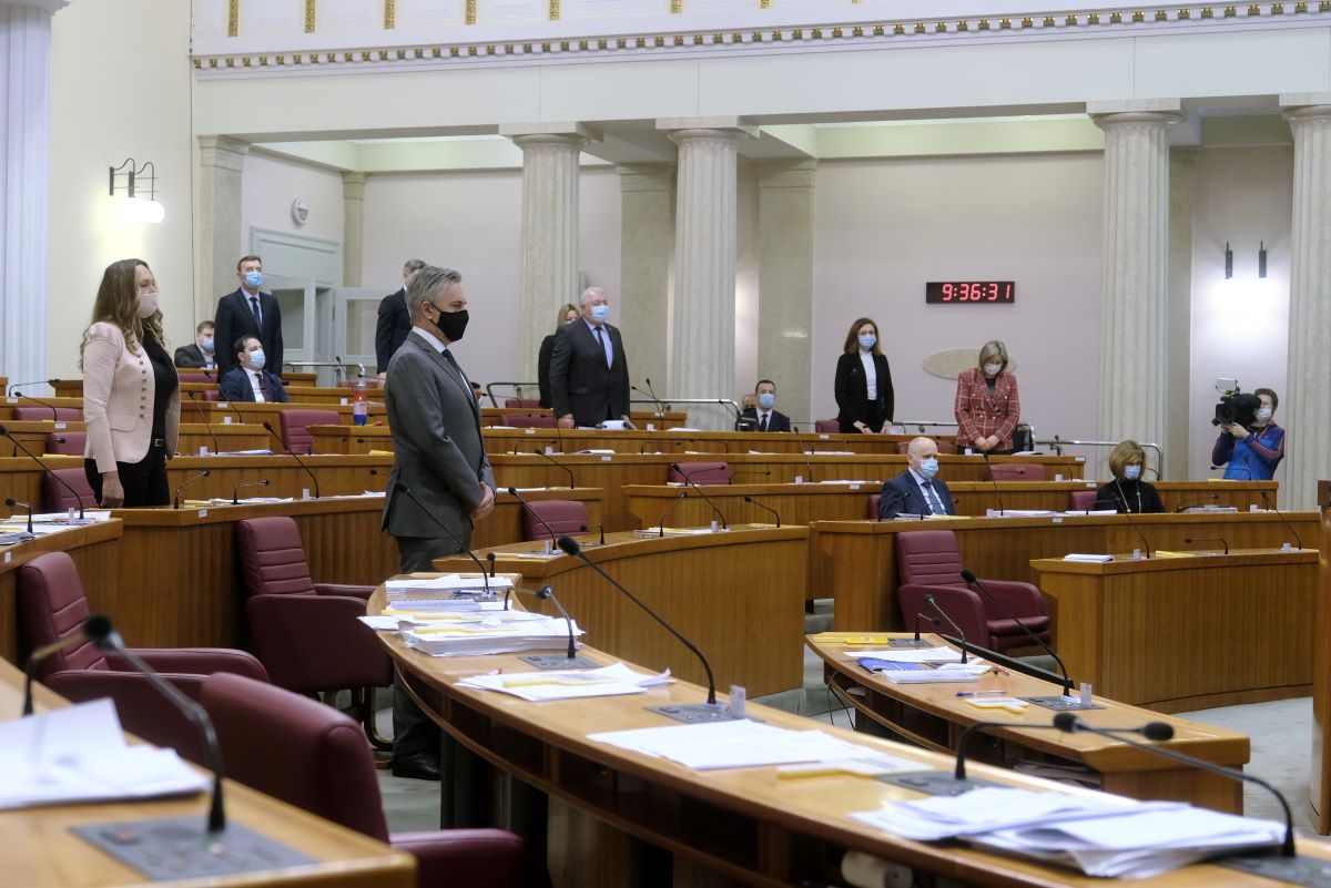 Sabor minutom šutnje odao počast Miroslavu Tuđmanu