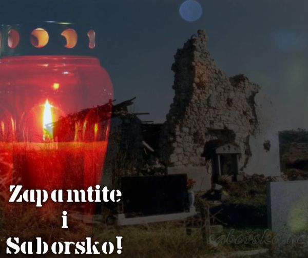DA SE   NE ZABORAVI - Na današnji dan, 12.11.1991.  okupirano Saborsko