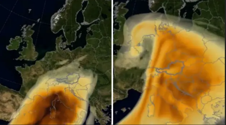 Zastrašujuća snimka kako saharski zrak i pijesak prekrivaju cijelu Hrvatsku